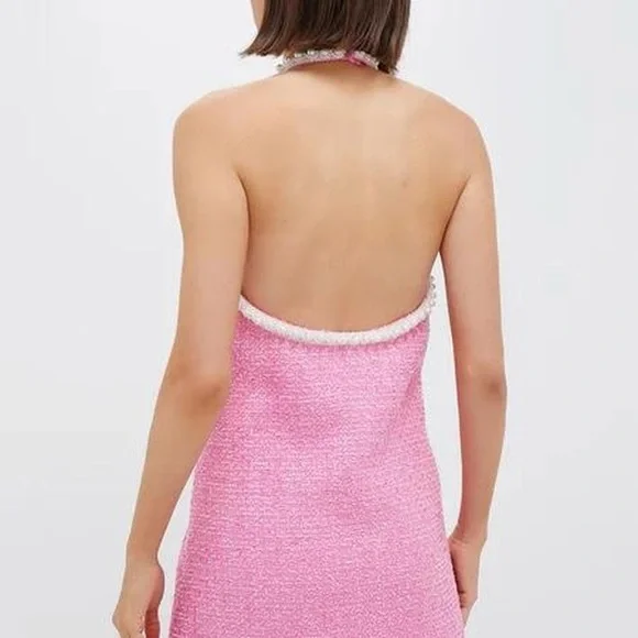 Tuckernuck Pink Halter Dress - Picture 3 of 6